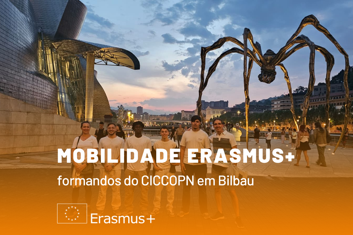 Formandos do CICCOPN em mobilidade Erasmus+